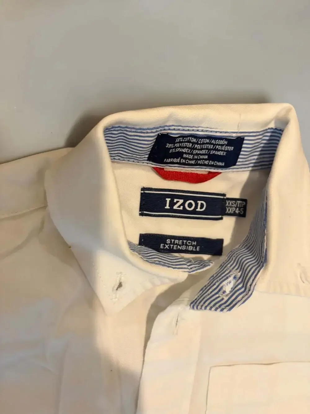 Class Club Gold Label Vest Pants Outfit Set and IZOD dress shirt Size XXS 4-5